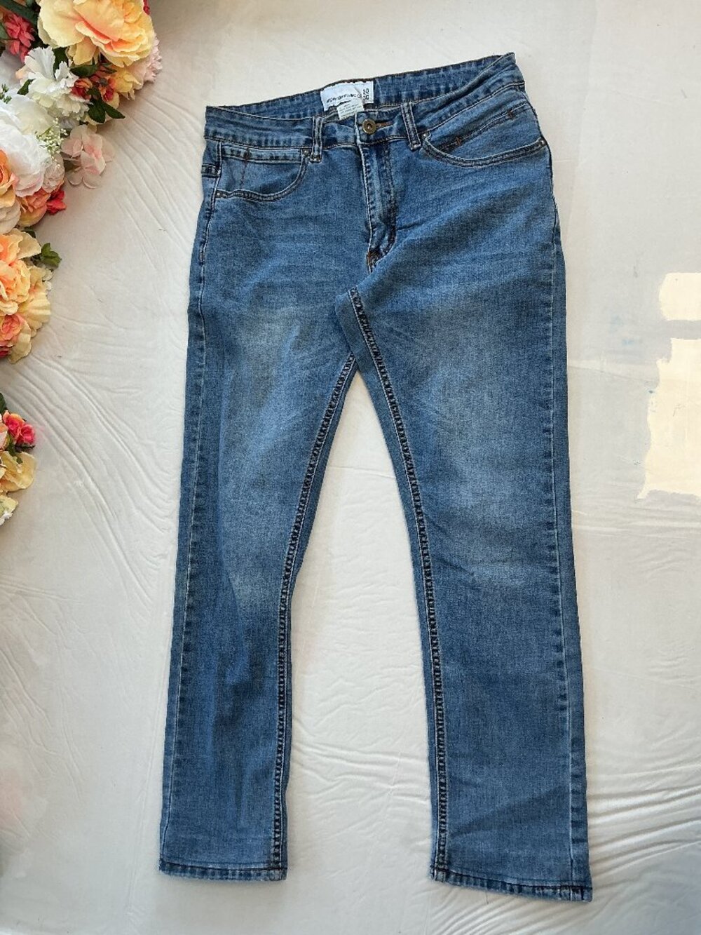 Paper Denim & Cloth Men’s 30x30 Legacy Premium Denim Stretch Jeans Blue